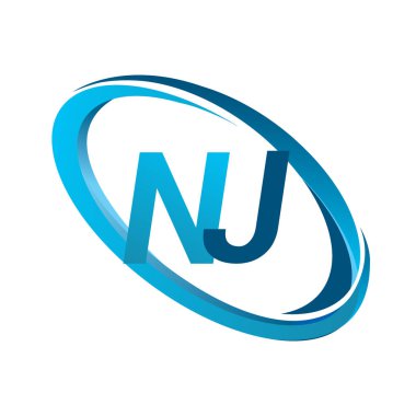 vektör çizim harf nj