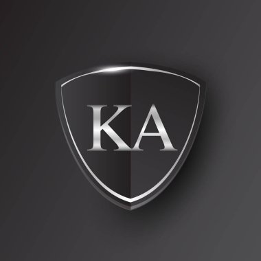 vektör çizim harf ka