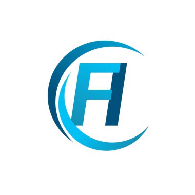 mavi mektuplardan fi vektör çizim