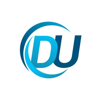 mavi mektuplardan du vektör çizim