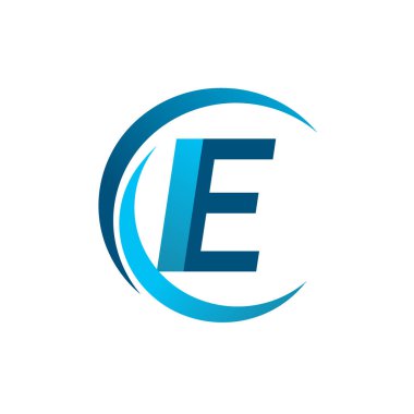 Yani mavi mektuplardan illüstrasyon vektör