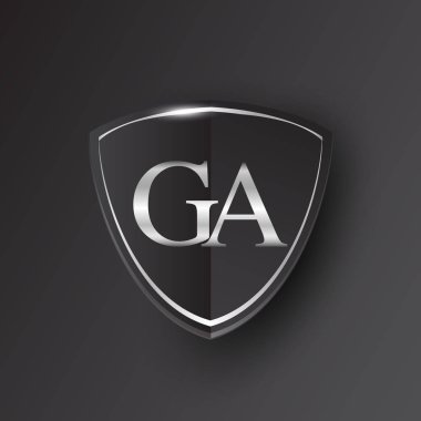 vektör çizim harfleri ga