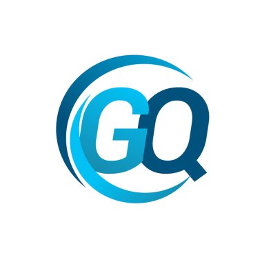 Mavi vektör çizim gq mektuplar