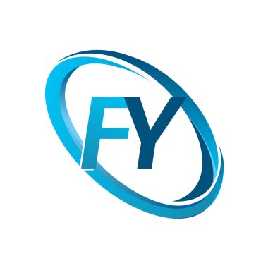 Mavi vektör çizim fy mektuplar