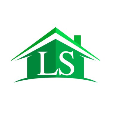 Beyaz harfler yeşil ev arka planda ls