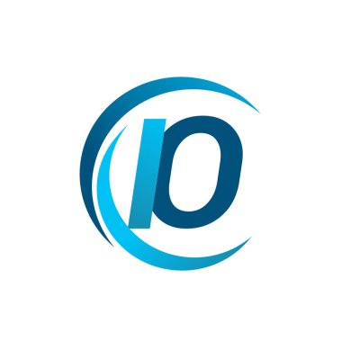 vektör çizim mavi g/ç harfleri