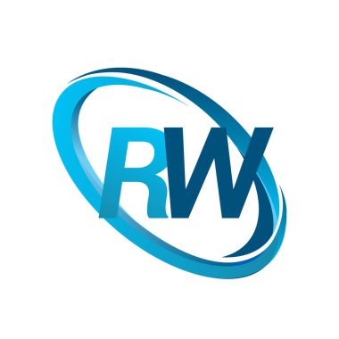 vektör çizim harfleri rw