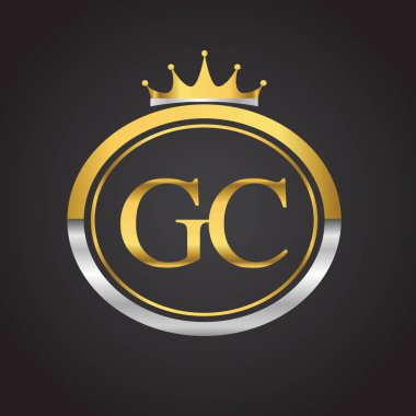 vektör çizim altın harflerle gc