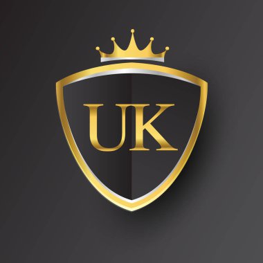 altın harfler UK vektör Illustration