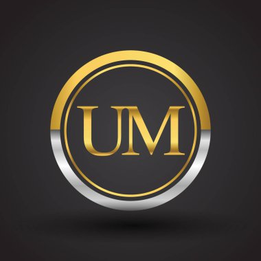 um gümüş ve altın harfler illüstrasyon vektör