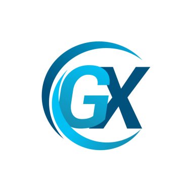 mavi mektuplardan gx vektör çizim