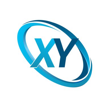 mavi mektuplardan xy vektör çizim