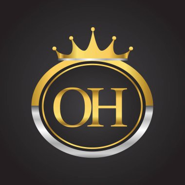 Altın harfler illüstrasyon vektör