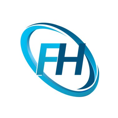 mavi mektuplardan fh vektör çizim