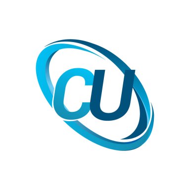 mavi mektuplardan cu vektör çizim