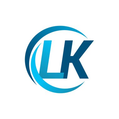 Mavi vektör çizim lk mektuplar