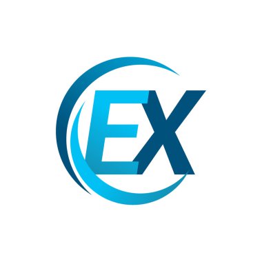 mavi mektuplardan vektör çizim