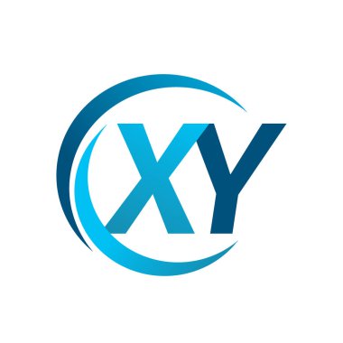 mavi mektuplardan xy vektör çizim