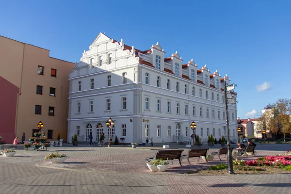 Prächtige Alte Villa Zentrum Von Grodno — Stockfoto