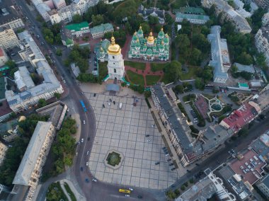 Sofievskaya Meydanı ve St. Sophia Katedrali Kiev, Ukrayna
