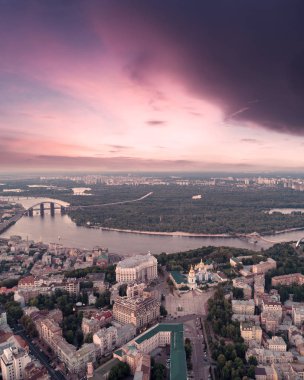 Sofievskaya Meydanı ve St. Sophia Katedrali Kiev, Ukrayna