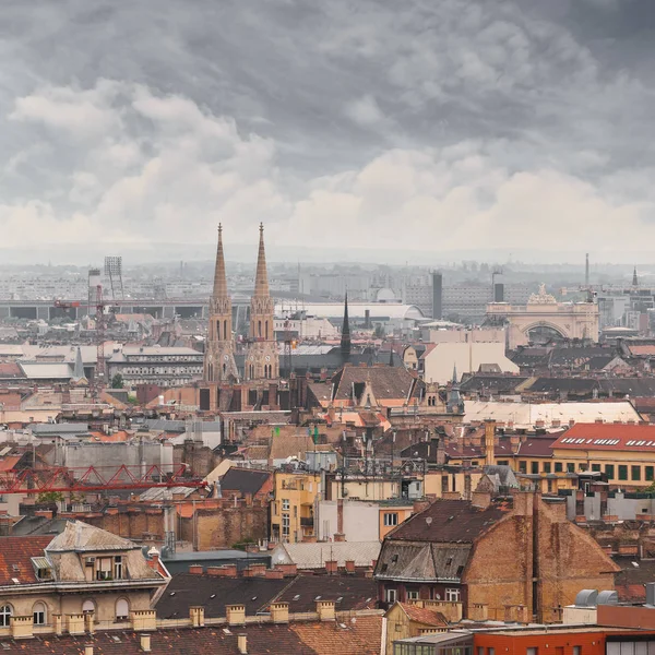 Panorama der budapest, ungarisch — Stockfoto
