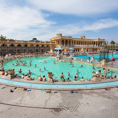 Budapeşte Macaristan Szechenyi banyoları