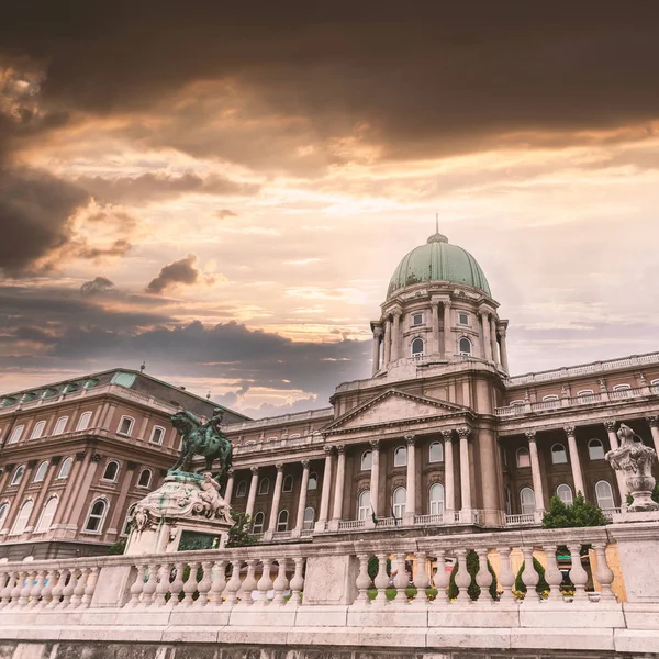 Budapeste Castelo Real. Hungria . — Fotografia de Stock