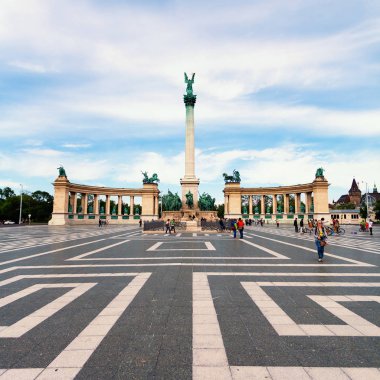 Millennium Anıtı Budapeşte, Macaristan