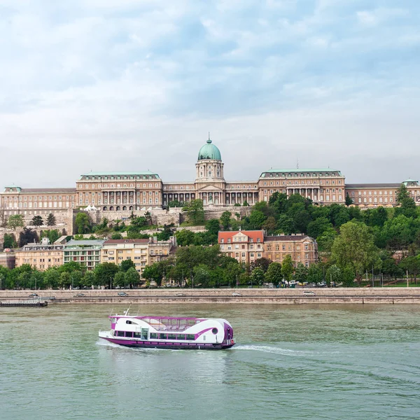 Budapeste Castelo Real. Hungria . — Fotografia de Stock