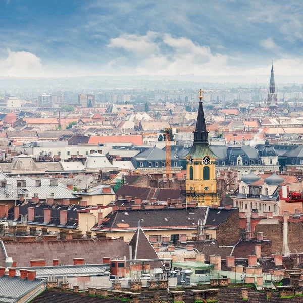 Panorama der budapest, ungarisch — Stockfoto