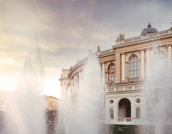 The Odessa National Academic Theater of Opera and Ballet in Ukraine. — Stock Photo, Image