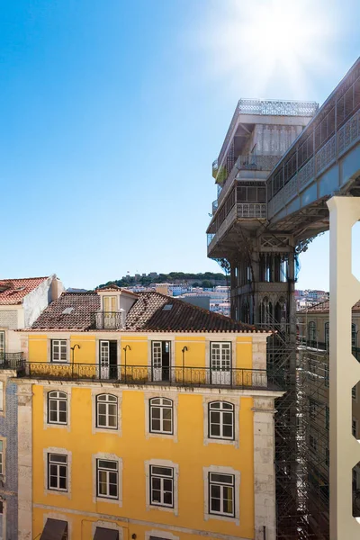 Santa Justa Lift, Lisbon, Portugal — Stock Photo, Image