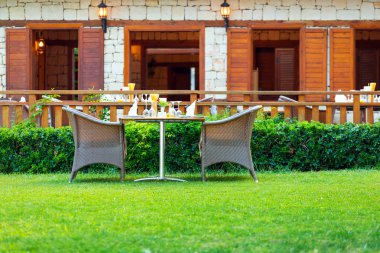 İtalyan tarzı restoran dış