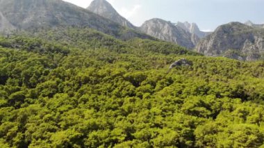 Dağlar ve sahil Milli Parkı Türkiye, Beldibi köy'de havadan görünümü