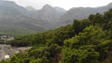 Dağlar ve sahil Milli Parkı Türkiye, Beldibi köy'de havadan görünümü