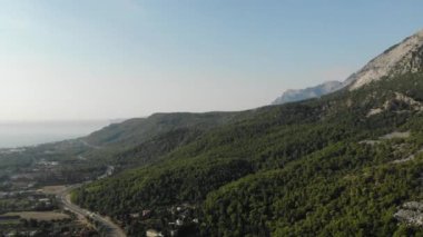 Dağlar ve sahil Milli Parkı Türkiye, Beldibi köy'de havadan görünümü