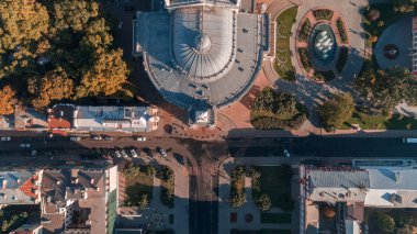 Odessa, Ukrayna. Havadan görünümü