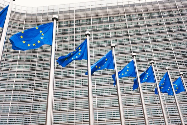 Sede della Commissione europea a Bruxelles, Belgio . — Foto Stock