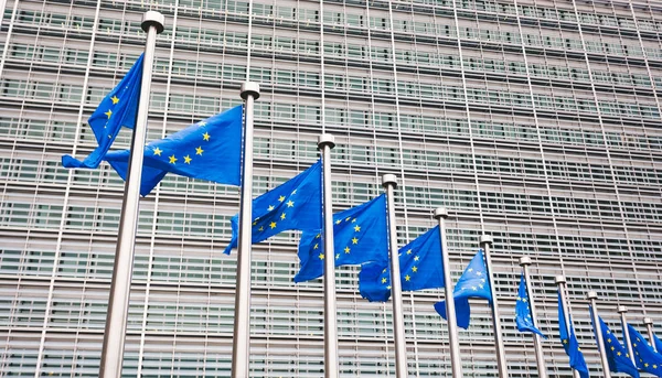 Sede della Commissione europea a Bruxelles, Belgio . — Foto Stock