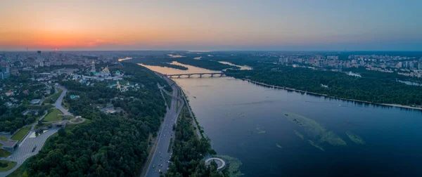 Panorama av kiev — Stockfoto