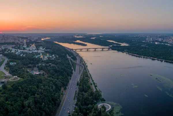 Panorama de Kiev — Fotografia de Stock