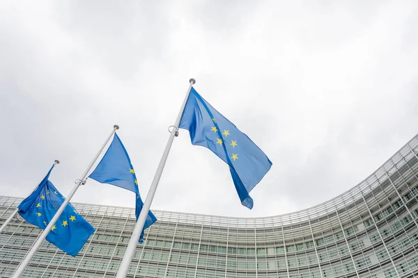 Sede della Commissione europea a Bruxelles, Belgio . — Foto Stock