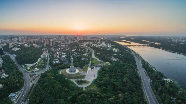 Panorama av kiev — Stockfoto