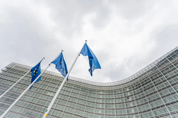 Sede della Commissione europea a Bruxelles, Belgio . — Foto Stock