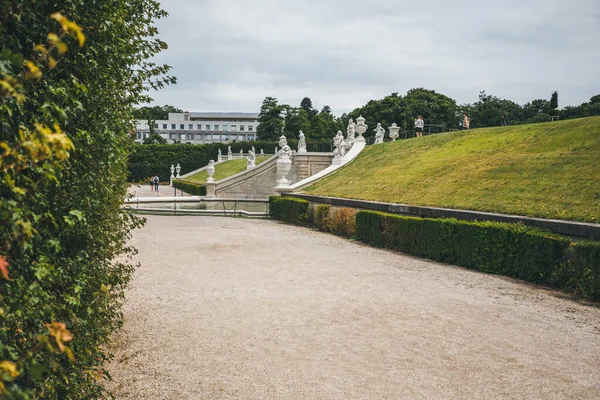 Wenen, Oostenrijk. Paleis Belvedere de bovenste. — Stockfoto