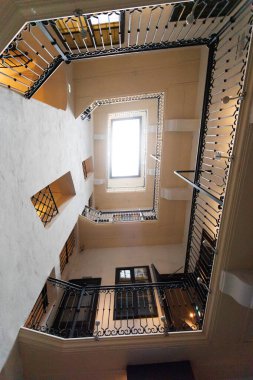 Ünlü besteci Mozart 'ın Viyana, Avusturya' da yaşadığı evin içi.