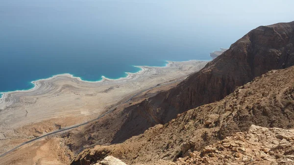 Deserto de Israel e Mar Morto Fotos De Bancos De Imagens