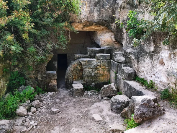 로마 시대의 매장 동굴 — 스톡 사진