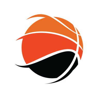Basketbol logo şablonu